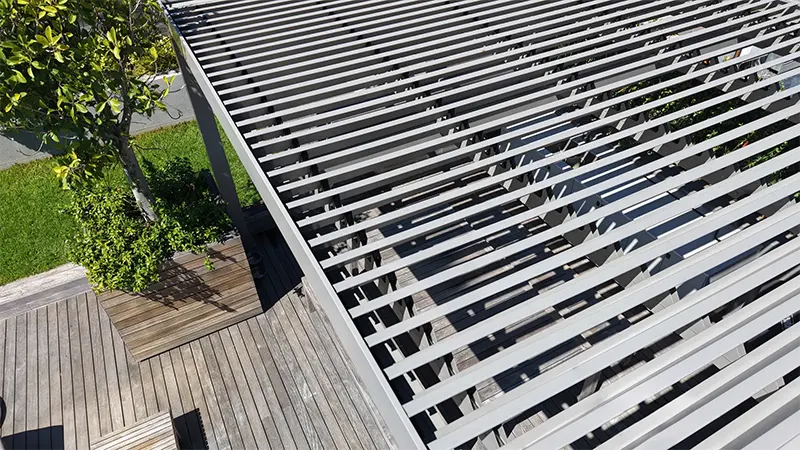 Adjustable Louvre Aluminium Pergola Cape Town